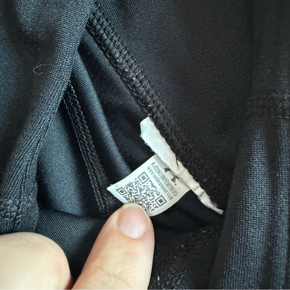 Set of Two Under Armour Athletic Leggings size Large Blue Black - Picture 6 of 9